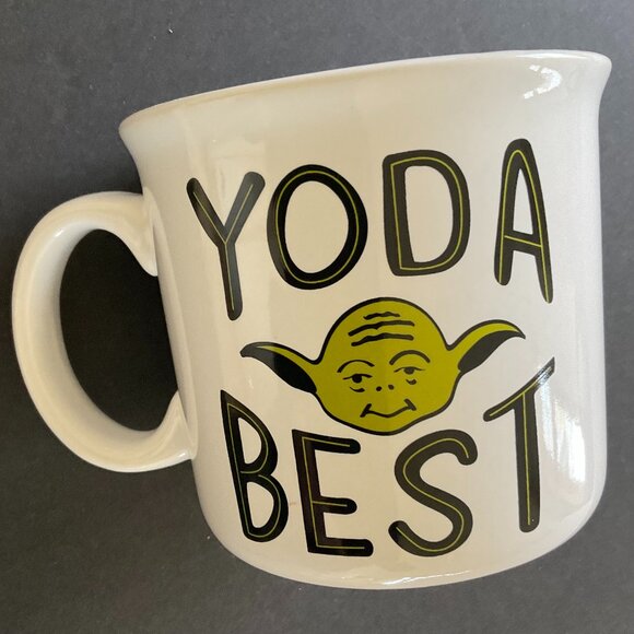 STAR WARS "Yoda Best" Large Mug EUC - Picture 1 of 3
